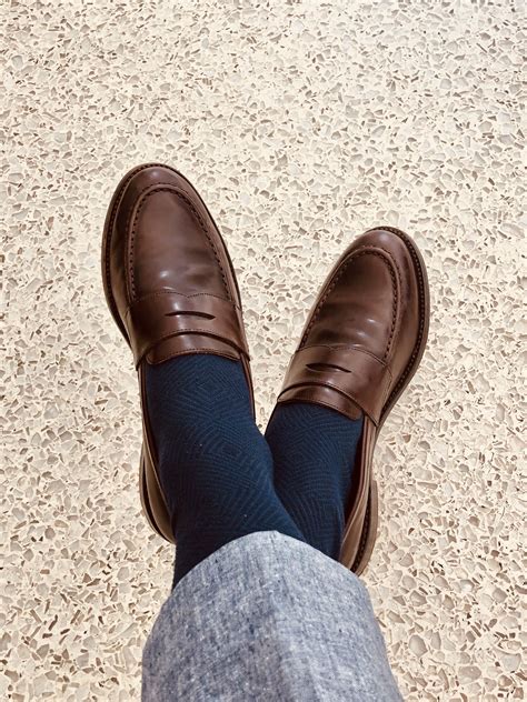 penny loafer socks.